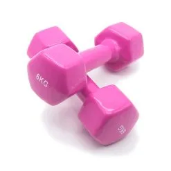 GOODBUY FITNESS 2 Mancuernas De Vinilo Gimnasia Adulto Azul -tienda de equipos de fitness 2 mancuernas de vinilo gimnasia adulto azul 1