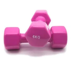 GOODBUY FITNESS 2 Mancuernas De Vinilo Gimnasia Adulto Azul -tienda de equipos de fitness 2 mancuernas de vinilo gimnasia adulto azul 2