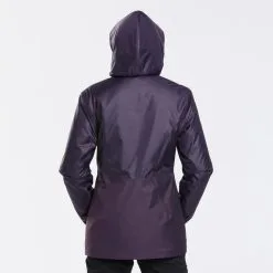 Abrigo De Montaña Y Nieve Impermeable Mujer Quechua SH100 Warm Morado -tienda de equipos de fitness abrigo de montaa y nieve impermeable mujer quechua sh100 warm morado 1