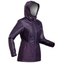 Abrigo De Montaña Y Nieve Impermeable Mujer Quechua SH100 Warm Morado -tienda de equipos de fitness abrigo de montaa y nieve impermeable mujer quechua sh100 warm morado 3