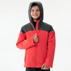 Abrigo De Montaña Y Nieve Impermeable Niños 7-15 Años Quechua SH100 X-warm -tienda de equipos de fitness abrigo de montaa y nieve impermeable nios 7 15 aos quechua sh100 x warm 5