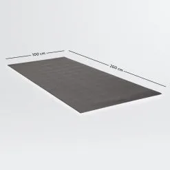 Domyos Alfombrilla Protección Suelo Equipos Fitness Talla S 55x55 Cm -tienda de equipos de fitness alfombrilla proteccion suelo equipos fitness talla l 100x200 cm