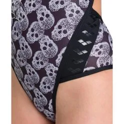 Bañador De Una Pieza ARENA W CRAZY POP SKULLS SUPERFLY BACK ONE PIECE -tienda de equipos de fitness baador de una pieza arena w crazy pop skulls superfly back one piece 2
