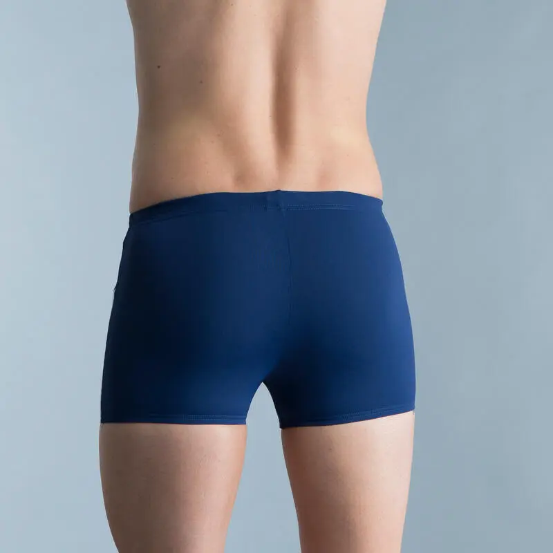 Bañador Hombre Natación Arena Bóxer Azul Marino Blanco Turquesa 4 Bañador Hombre Natación Arena Bóxer Azul Marino Blanco Turquesa - Imagen 2