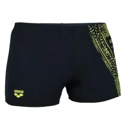 Bañador Hombre Natación Arena Bóxer Negro Amarillo 9 Bañador Hombre Natación Arena Bóxer Negro Amarillo -tienda de equipos de fitness baador hombre natacion arena boxer negro amarillo 3