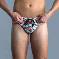 Bañador Hombre Natación Arena Slip Gris 8 Bañador Hombre Natación Arena Slip Gris -tienda de equipos de fitness baador hombre natacion arena slip gris 2