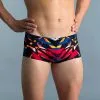 Bañador Hombre Natación Bóxer Nabaiji Negro Rojo -tienda de equipos de fitness baador hombre natacion boxer nabaiji negro rojo