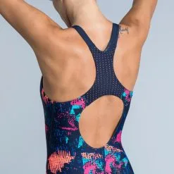 Bañador Mujer Natación Nabaiji Azul Marino -tienda de equipos de fitness baador mujer natacion nabaiji azul marino 7