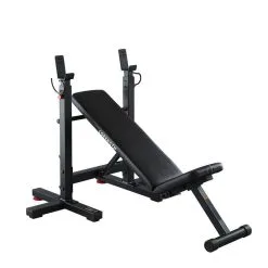 Banco Musculación Con Rack Plegable Corength