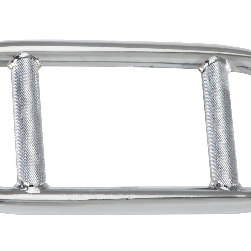 CORENGTH Barra Pesas Tríceps De 86 Cm Musculación 28 Mm Domyos 6 CORENGTH Barra Pesas Tríceps De 86 Cm Musculación 28 Mm Domyos - Imagen 4