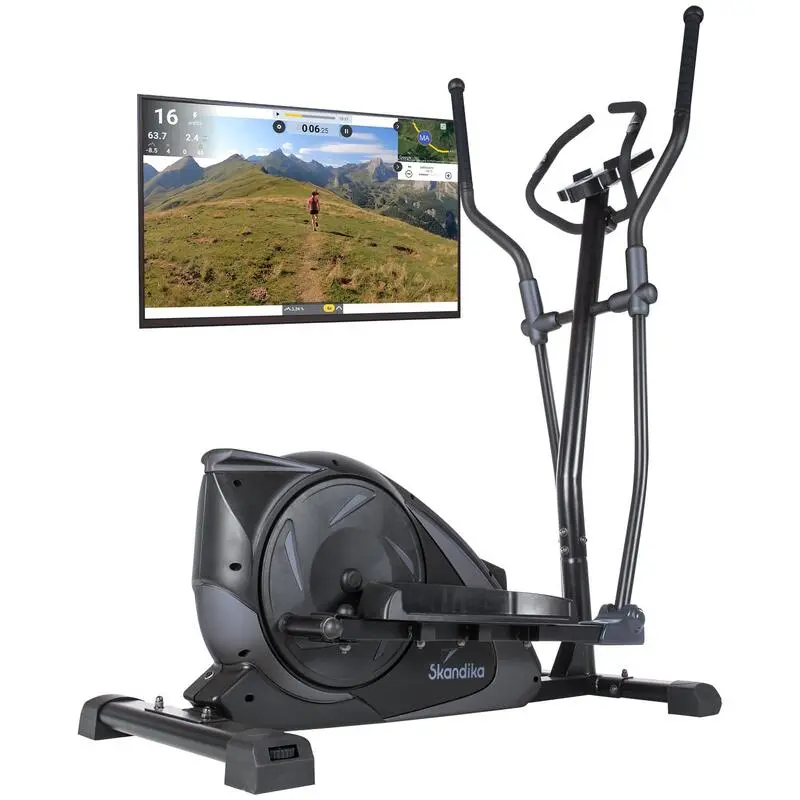 SKANDIKA Bicicleta Elíptica - Adrett - Bluetooth - Masa Del Volante 12 Kg 3 SKANDIKA Bicicleta Elíptica - Adrett - Bluetooth - Masa Del Volante 12 Kg