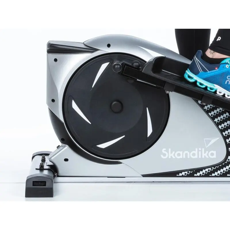 SKANDIKA Bicicleta Elíptica - Eleganse - Fitness - Bluetooth - Pulsómetro - Gris 7 SKANDIKA Bicicleta Elíptica - Eleganse - Fitness - Bluetooth - Pulsómetro - Gris - Imagen 5