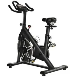 Bicicleta Estática Con Volante 10 Kg HOMCOM 110x57x114 Cm Negro -tienda de equipos de fitness bicicleta estatica con volante 10 kg homcom 110x57x114 cm negro 3