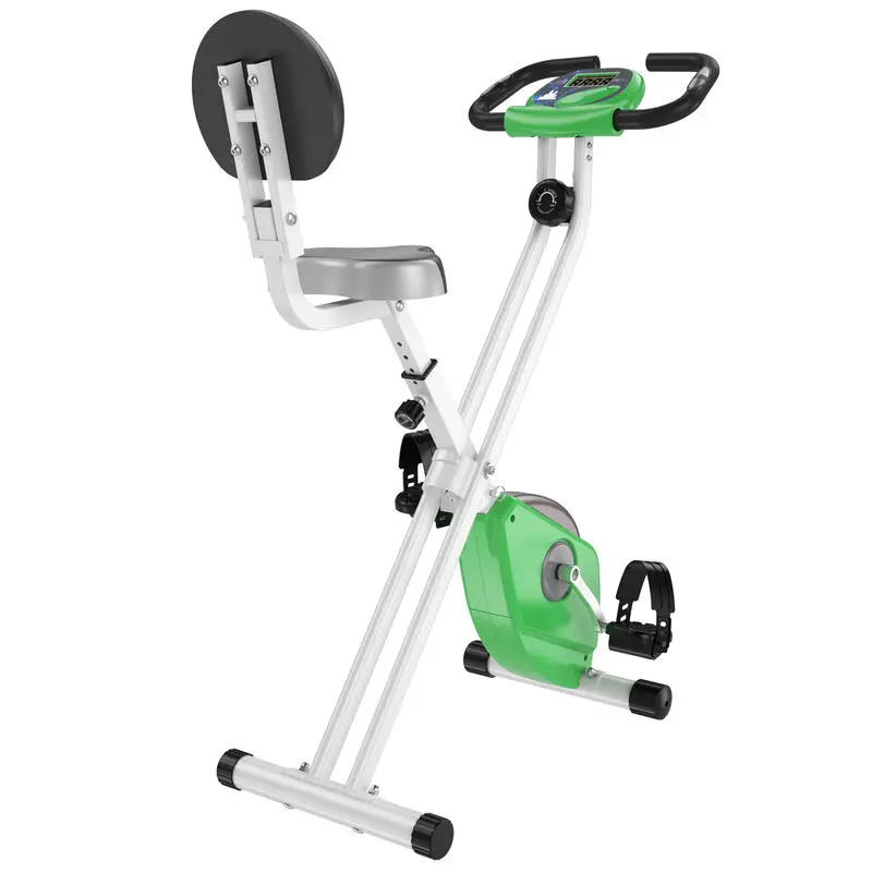 Bicicleta Estática HOMCOM Verde 43x97x109 Cm Acero Abs Pvc 3 Bicicleta Estática HOMCOM Verde 43x97x109 Cm Acero Abs Pvc