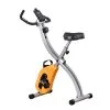Bicicleta Estática Plegable Y Ajustable HOMCOM 86x47x112 Cm Naranja -tienda de equipos de fitness bicicleta estatica plegable y ajustable homcom 86x47x112 cm naranja