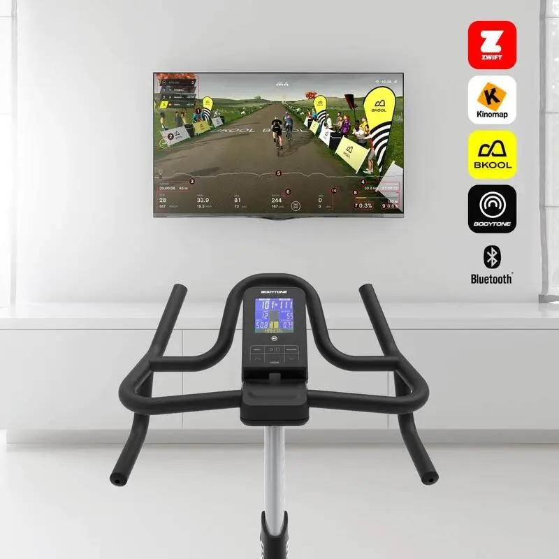 BODYTONE Bicicleta Estática Spinning Smart Bluetooth Apps Y Freno Electromagnético DS60 4 BODYTONE Bicicleta Estática Spinning Smart Bluetooth Apps Y Freno Electromagnético DS60 - Imagen 2