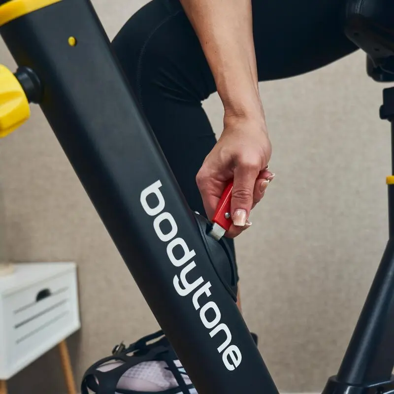 Bicicleta Indoor Spinning Bodytone AB100-BY Amarillo Rueda Inercia 14kg 6 Bicicleta Indoor Spinning Bodytone AB100-BY Amarillo Rueda Inercia 14kg - Imagen 4