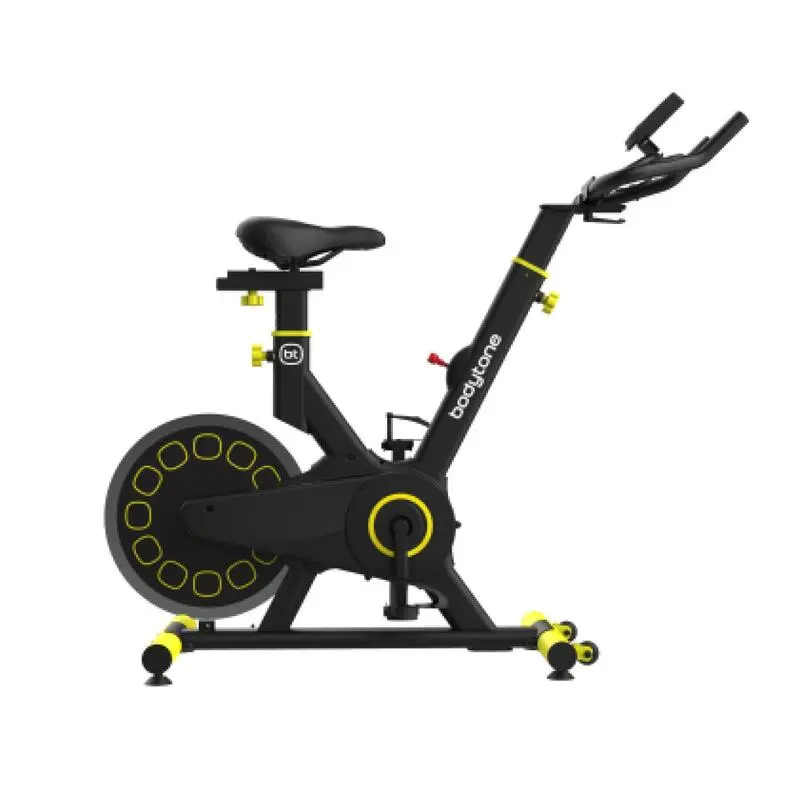 Bicicleta Indoor Spinning Bodytone AB100-BY Amarillo Rueda Inercia 14kg 3 Bicicleta Indoor Spinning Bodytone AB100-BY Amarillo Rueda Inercia 14kg