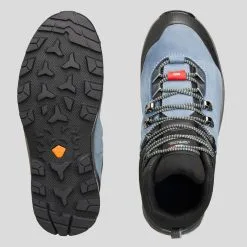 Botas De Montaña Y Trekking Impermeables De Piel Mujer Forclaz Trek 100 -tienda de equipos de fitness botas de montaa y trekking impermeables de piel mujer forclaz trek 100 1