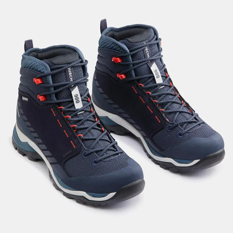 Botas De Montaña Y Trekking Impermeables Mujer Quechua MH900 Mid Azul 4 Botas De Montaña Y Trekking Impermeables Mujer Quechua MH900 Mid Azul - Imagen 2