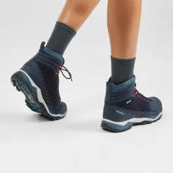 Botas De Montaña Y Trekking Impermeables Mujer Quechua MH900 Mid Azul 11 Botas De Montaña Y Trekking Impermeables Mujer Quechua MH900 Mid Azul -tienda de equipos de fitness botas de montaa y trekking impermeables mujer quechua mh900 mid azul 4
