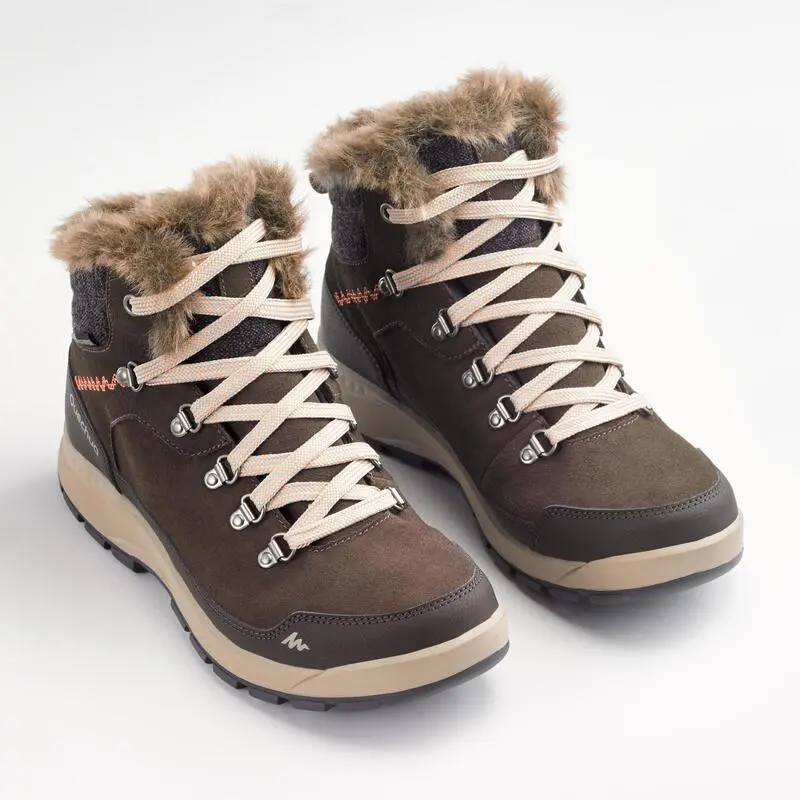 Botas De Nieve Y Apreski Impermeables De Piel Mujer Quechua SH500 X-Warm 4 Botas De Nieve Y Apreski Impermeables De Piel Mujer Quechua SH500 X-Warm - Imagen 2