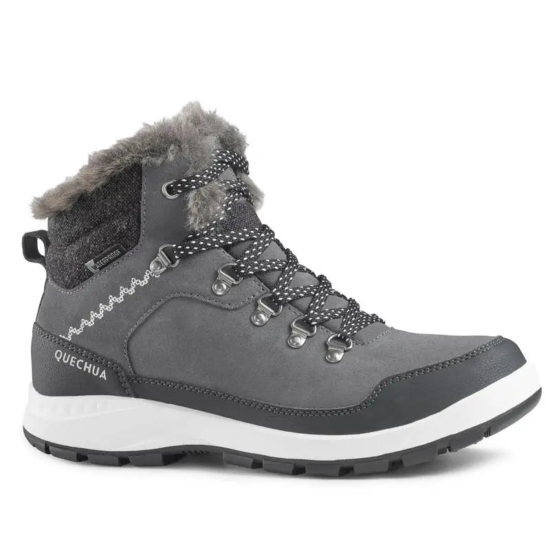 Botas De Nieve Y Apreski Impermeables De Piel Mujer Quechua SH500 X-Warm 8 Botas De Nieve Y Apreski Impermeables De Piel Mujer Quechua SH500 X-Warm - Imagen 6