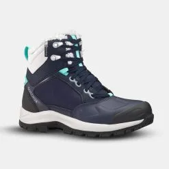 Botas De Nieve Y Apreski Impermeables Mujer Quechua SH520 X-Warm Negro -tienda de equipos de fitness botas de nieve y apreski impermeables mujer quechua sh520 x warm azul