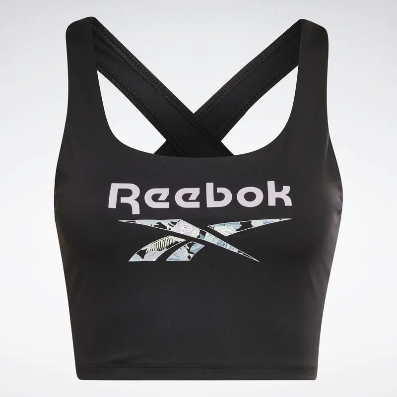 Reebok Bralette Yoga Floral 4 Reebok Bralette Yoga Floral - Imagen 2