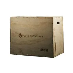 VIOK SPORT Cajón De Salto Pliométrico 40x50x60