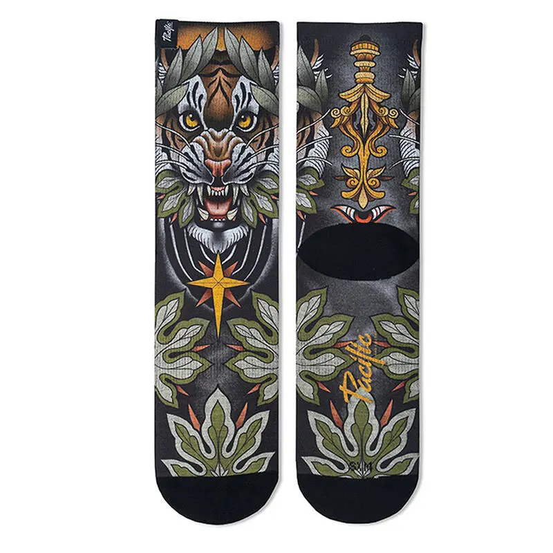 PACIFIC And CO Calcetin Running Con Tejido Coolmax Unisex Roar, Sublimado Multicolor 5 PACIFIC And CO Calcetin Running Con Tejido Coolmax Unisex Roar, Sublimado Multicolor - Imagen 3