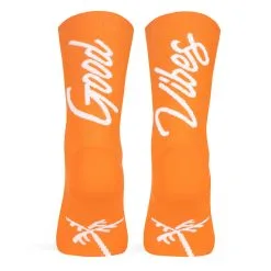 PACIFIC And CO Calcetin Running Unisex Good Vibes, Tricotado Color Naranja