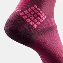 Calcetines Altos De Montaña Y Trekking Anti-rozaduras 2 Pares Quechua MH500 -tienda de equipos de fitness calcetines altos de montaa y trekking anti rozaduras 2 pares quechua mh500 2