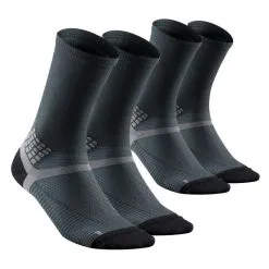 Calcetines Altos De Montaña Y Trekking Anti-rozaduras 2 Pares Quechua MH500 -tienda de equipos de fitness calcetines altos de montaa y trekking anti rozaduras 2 pares quechua mh500 5