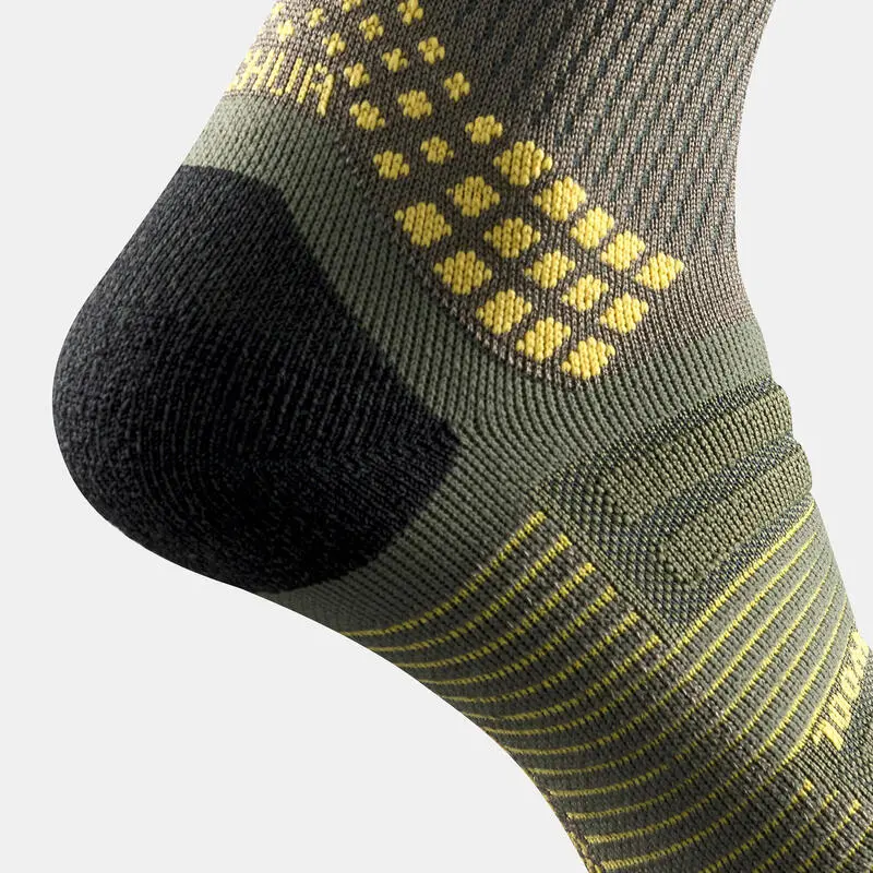 Calcetines Altos De Montaña Y Trekking Con Lana Merino 2 Pares Quechua Hike 900 5 Calcetines Altos De Montaña Y Trekking Con Lana Merino 2 Pares Quechua Hike 900 - Imagen 3