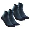 Calcetines De Media Caña Montaña Y Trekking 2 Pares Adulto QUechua Hike 50 Azul -tienda de equipos de fitness calcetines de media caa montaa y trekking 2 pares adulto quechua hike 50 azul