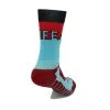 CALCETINES DE RUNNING #LIFE Unisex - KAMUABU Color ROJO/AZUL 23cm De Caña -tienda de equipos de fitness calcetines de running life unisex kamuabu color rojoazul 23cm de caa