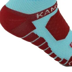 CALCETINES DE RUNNING #LIFE Unisex - KAMUABU Color ROJO/AZUL 23cm De Caña -tienda de equipos de fitness calcetines de running life unisex kamuabu color rojoazul 23cm de caa 4