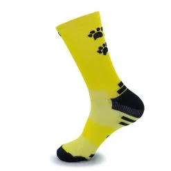 CALCETINES DE RUNNING #PATITAS Unisex - KAMUABU Color CANARIO De 23CM 1 Hilo -tienda de equipos de fitness calcetines de running patitas unisex kamuabu color canario de 23cm 1 hilo 2