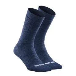 Calcetines Térmicos De Montaña Y Nieve 2 Pares Adulto Quechua SH100 X-Warm Azul -tienda de equipos de fitness calcetines termicos de montaa y nieve 2 pares adulto quechua sh100 x warm azul 1