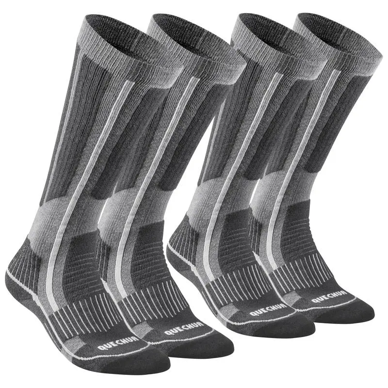 Calcetines Térmicos De Montaña Y Nieve Anti-rozaduras 2 Pares Quechua SH520 3 Calcetines Térmicos De Montaña Y Nieve Anti-rozaduras 2 Pares Quechua SH520