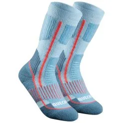 Calcetines Térmicos De Montaña Y Nieve Lana Merino 2 Pares Niños Quechua SH520 9 Calcetines Térmicos De Montaña Y Nieve Lana Merino 2 Pares Niños Quechua SH520 -tienda de equipos de fitness calcetines termicos de montaa y nieve lana merino 2 pares nios quechua sh520 1