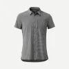 Forclaz CAMISA DE TREKKING VIAJE TRAVEL 500 STRETCH MANGAS CORTAS GRIS HOMBRE 2 Forclaz CAMISA DE TREKKING VIAJE TRAVEL 500 STRETCH MANGAS CORTAS GRIS HOMBRE -tienda de equipos de fitness camisa de trekking viaje travel 500 stretch mangas cortas gris hombre
