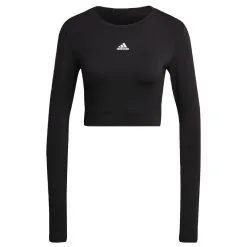 Camiseta Adidas AEROKNIT Seamless Fitted Cropped -tienda de equipos de fitness camiseta adidas aeroknit seamless fitted cropped 1