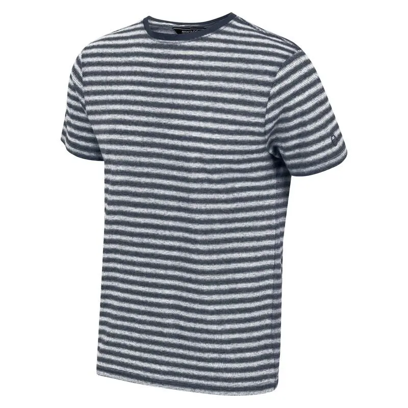 Regatta Camiseta Brayden Raya Pequeña Para Hombre Marino 5 Regatta Camiseta Brayden Raya Pequeña Para Hombre Marino - Imagen 3