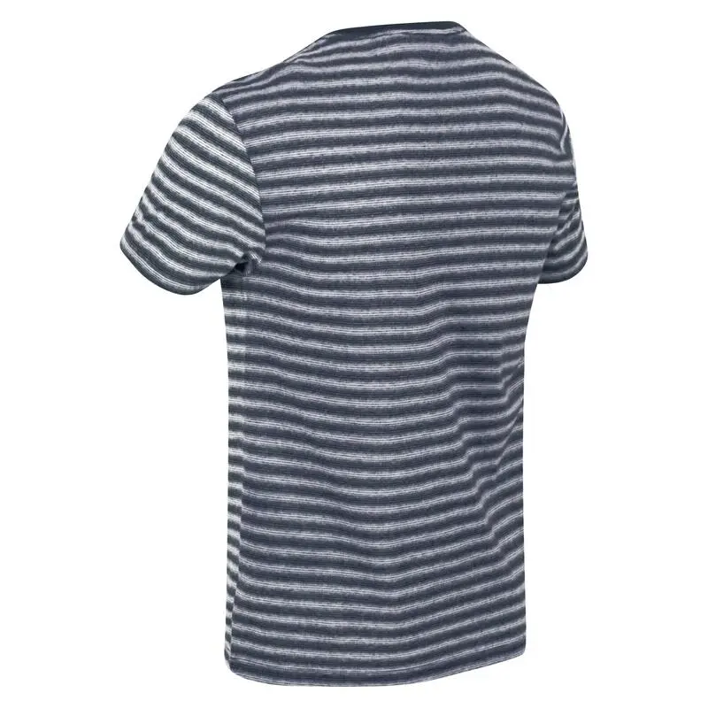 Regatta Camiseta Brayden Raya Pequeña Para Hombre Marino 6 Regatta Camiseta Brayden Raya Pequeña Para Hombre Marino - Imagen 4