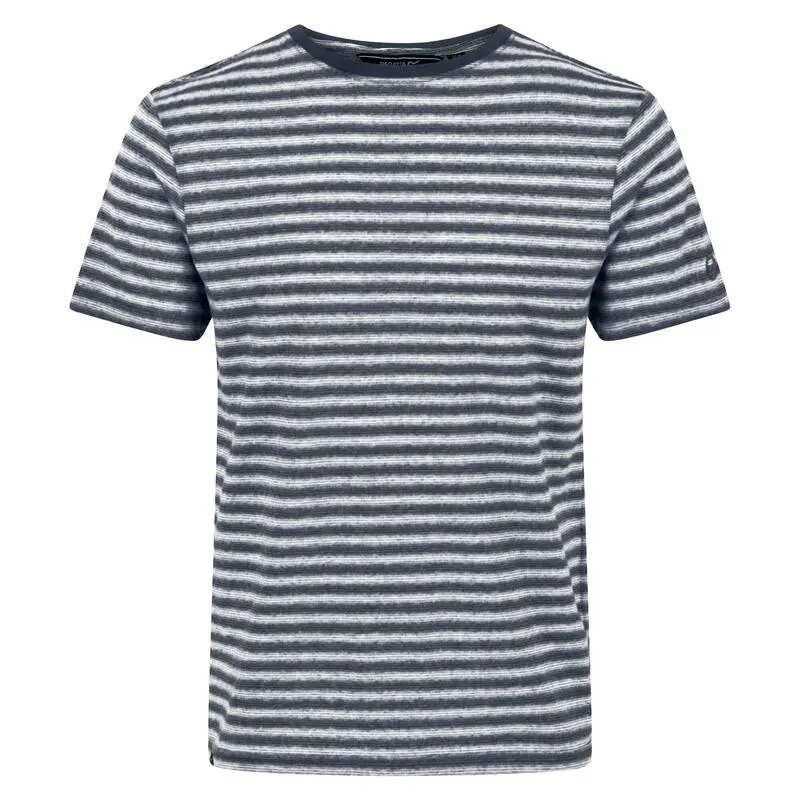 Regatta Camiseta Brayden Raya Pequeña Para Hombre Marino 3 Regatta Camiseta Brayden Raya Pequeña Para Hombre Marino