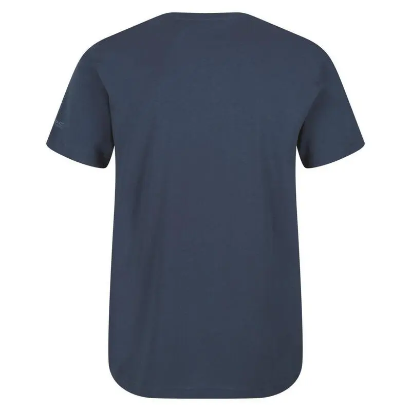 Regatta Camiseta Breezed Diseño Impreso Para Hombre Vaquero Luz De Luna 4 Regatta Camiseta Breezed Diseño Impreso Para Hombre Vaquero Luz De Luna - Imagen 2