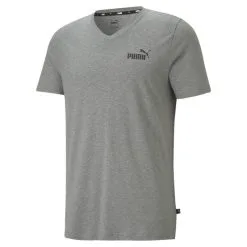 Camiseta Con Cuello En V Essentials Hombre PUMA Negro 13 Camiseta Con Cuello En V Essentials Hombre PUMA Negro -tienda de equipos de fitness camiseta con cuello en v essentials hombre puma gris