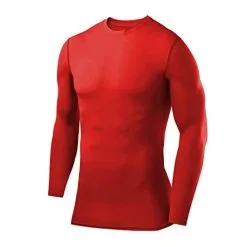 POWERLAYER Camiseta De Compresión Manga Larga Con Cuello Redondo Para Niños -tienda de equipos de fitness camiseta de compresion manga larga con cuello redondo para nios 5